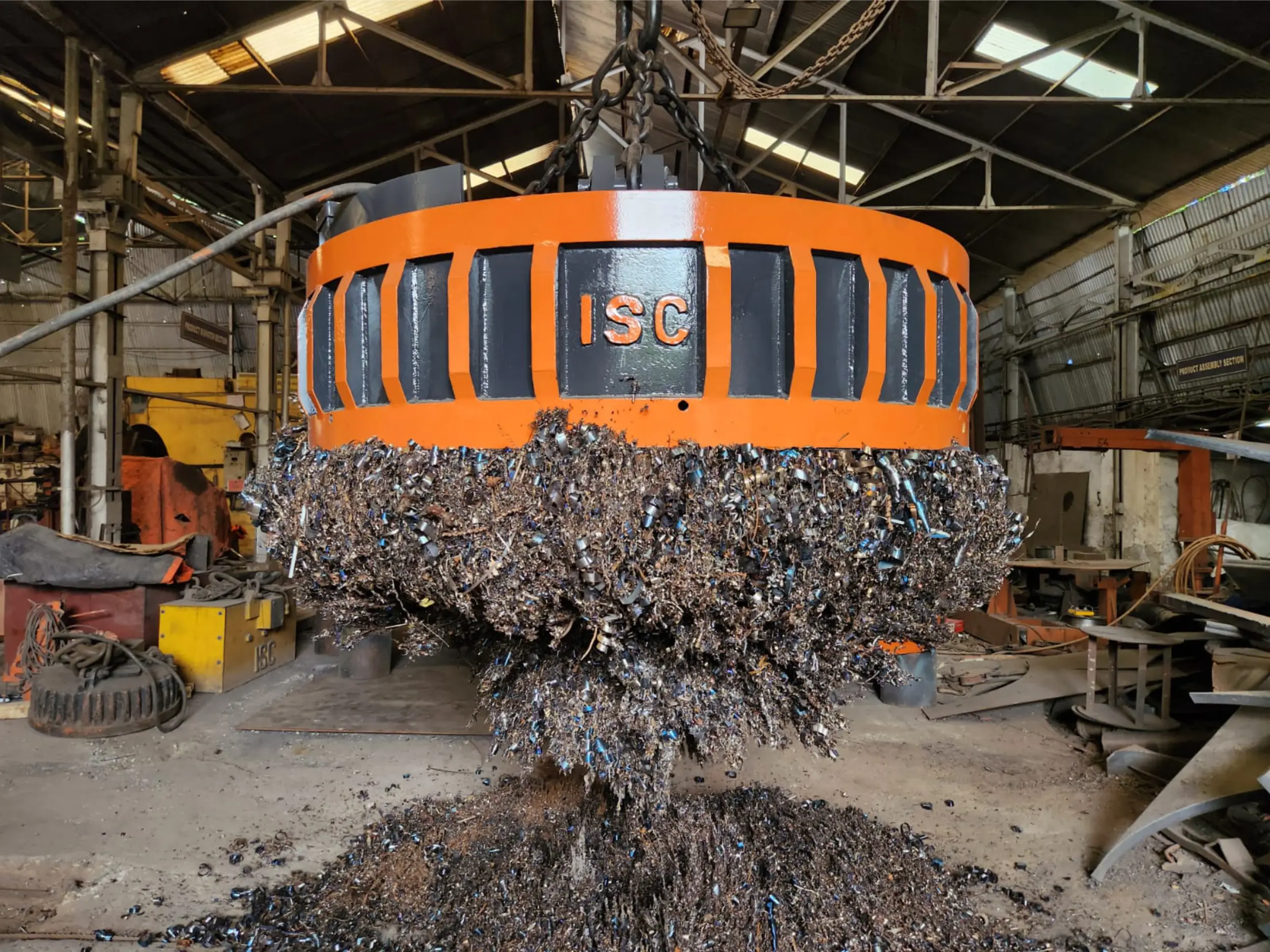 Circular Lifting Electromagnets